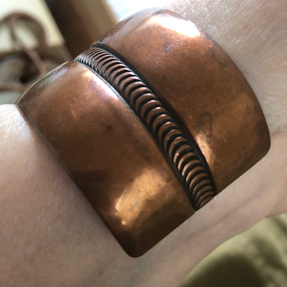 Copper cuff - Picture 4 of 5